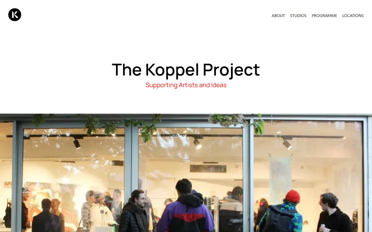 Αρχική σελίδα του The Koppel Project